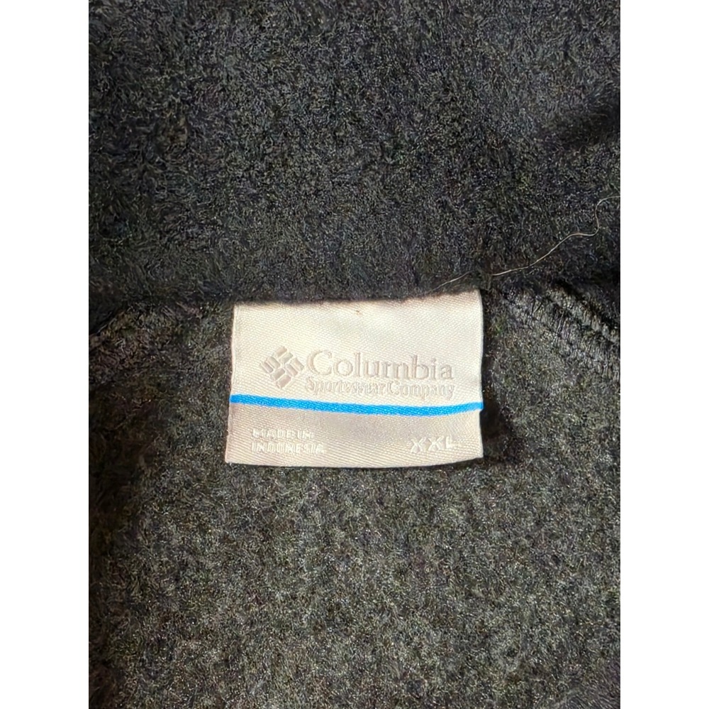 Columbia Benton Springs Fleece Pullover Womens XXL Gray Black Pink XL4973 Snap - Picture 3 of 8